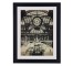 PRINT-PENN STATION-CLOCK-BLACK