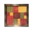 PRINT-14"SQ-PATCHWORK PATTERN-