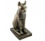 SCULPTURE-Egyptian Sphynx-Brass Cat