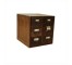 FILE-Oak Card File/6 Drawers