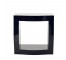 CUBE-20.5"X20.5"-BLK-PLASTIC