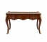 DESK-FRENCH-INLAID-BRASS/LEATHER
