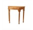 TABLE-CONSOLE-1/2 RND-RAW MAH-