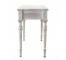 CONSOLE-CVD WHT 54X21X