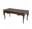 DESK-FRENCH-70X34-BLK LEATER