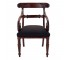 Arm Chair-Blk Muslin