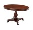 TABLE-CENTER PEDESTAL MAHOGANY