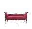 SETTEE-FRENCH-MAUVE EMBOSSED P