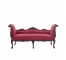 SETTEE-FRENCH-MAUVE EMBOSSED P