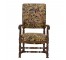 CHAIR-ARM-BIRD TAPESTRY-WALNUT