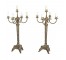 TABLE LAMP-Brass Candelabra