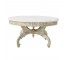 TABLE-COFFEE FAUX MARBLE OVAL