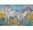 Cleared (464) White Horse Pair