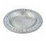 PLATE-Metal W/Alphabete & 0-9 Along the Rim