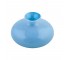 VASE-Pale Blue Blown Glass-Round Belly/Short Neck