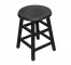 STOOL-BLACK-18"H