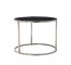 TABLE-END-SILVER BASE-BLACK TO