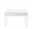 TABLE-END-WHITE METAL TOP