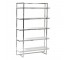 SHELVES-WHITE GLOSS 5 SHELF