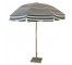 Beach Umbrella BlK& WHT Vertic