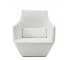 CHAIR-CLUB-WHITE LEATHER-FACET