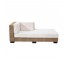 CHAISE-WOVEN RATTAN-CREAM TUFT