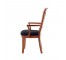 CHAIR-ARM-HONEY&BLK.W/ BLK.SEA