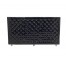 BAR-BLACK PATENT-TUFTED-72X24X