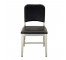 CHAIR-SIDE-BLK/STEEL