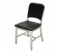 CHAIR-SIDE-BLK/STEEL