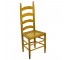 CHAIR-Side/Ladder Back Frame/Cane Seat