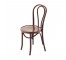 C4160001)Hairpin Bentwood Side Chair-Walnut