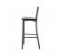 STOOL-BLK METAL W/CUTO