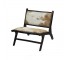 Chair-Modern Cowhide Nail Head