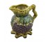 PITCHER-MARJOLICA GRAPE 7"H