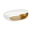Grotto Cocktail Table WHT/Gold