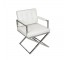 Modern Directors Chair White