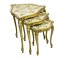 Nesting Table Italian Goldleaf