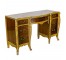 DESK-Ornate 2 Toned-7 Drawer