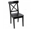 Black X-Back Chair