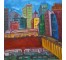 Bright Colored City-Painting