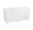 White Laquer (4)Door Console