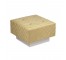 Gold 4 Button Ottoman (Medium)