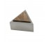 Triangle Box Wood/Cement