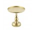 Goldtone Cake Plate