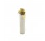 Wrap Pillar Vase Gold Accents