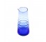 Blue Glass Pitcher No Handle