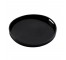 Round Blk Tray W/Handles