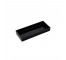 Blk Rectangular Tray W/Lip