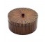 Rd Laquer Faux Bamboo Box